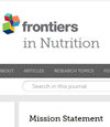 Frontiers in Nutrition雜志封面